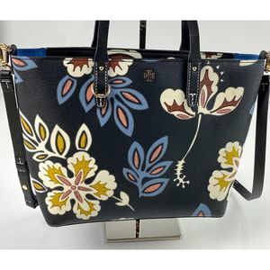 Tory Burch Hopewell Kerrington Square Medium Crossbody Shoulder Bag 10Hx14Wx4D A